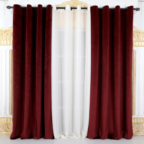 پرده مدل مخمل کالیفرنیا M06 سایز 280x140 سانتی متر