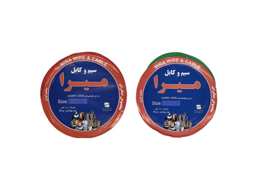 سیم برق افشان 1 در 1.5 و 1 در 2.5 میرا مدل 2.5R_1.5Gبسته دو عددی
