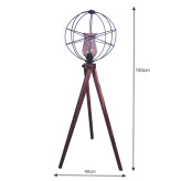 آباژور ایستاده مدل چرخشی کد MK _ 001