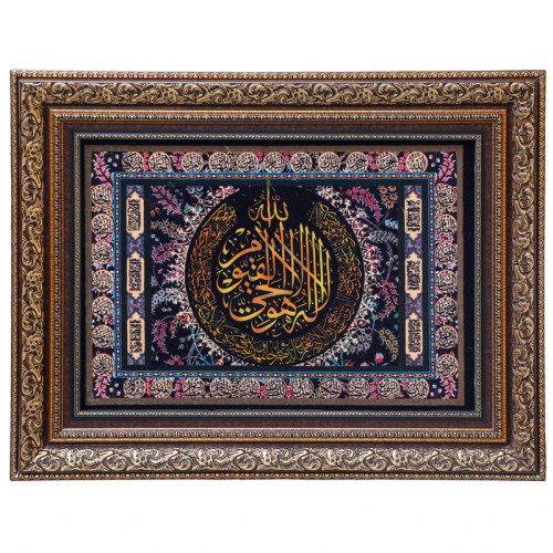 تابلو فرش ماشینی طرح مذهبی کد A251
