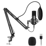 میکروفن کندانسر مائونو مدل AU-A04 - مشکی