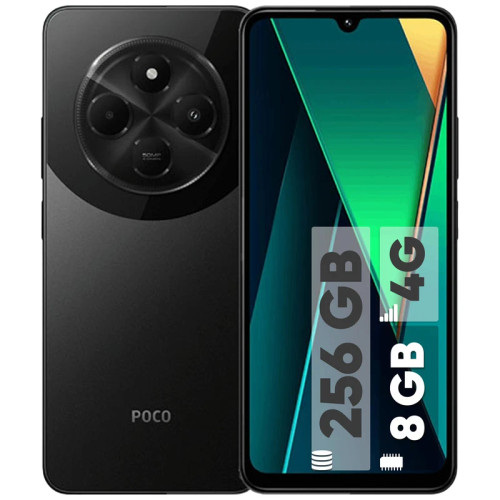 گوشی موبایل شیائومی مدل Poco C75 دو سیم کارت ظرفیت 256 گیگابایت و رم 8 گیگابایت(جعبه باز)