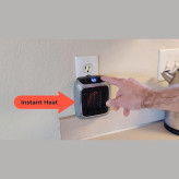 هیتر دیواری مدل HANDY HEATER دارای تایمر، سیستم خاموشی خودکار، به همراه ریموت کنترل