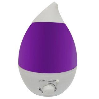 دستگاه بخور سرد مدل HUMIDIFIER با مخزن 2.4 لیتری، نورپردازی هفت رنگ، تنظیم سرعت بخار، سنسور خاموشی خودکار و کارکرد مداوم تا 12 ساعت مناسب فضای تا 30 مترمربع