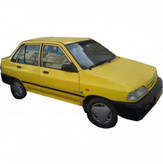 قیمت وخرید گلگیر رنگ شده جلو خودرو مناسب برای پراید 131