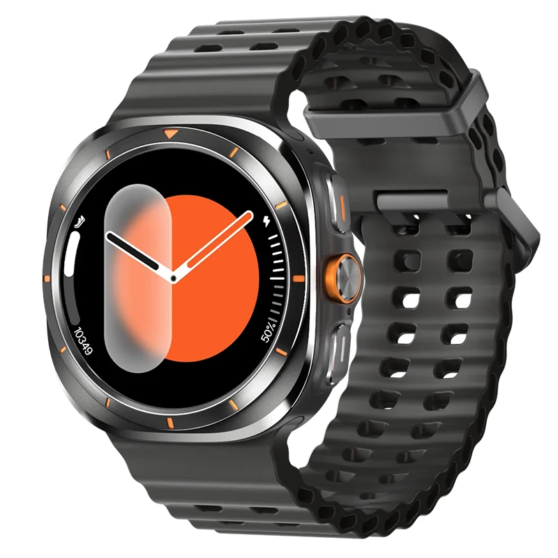 ساعت هوشمند 46 میلی متر وونک مدل VS1 با بند سیلیکونی