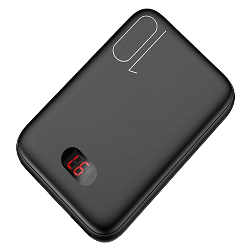 پاور بانک یوسمز مدل power bank PB9 Mini، ظرفیت 10000 میلی‌آمپر ساعت، کوچک و بسیار سبک، محافظت در برابر داغ شدن بیش از حد، ولتاژ و جریان بیش از حد دستگاه، جنس بدنه پلاستیک، دارای 2 درگاه خروجی