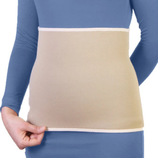 شکم بند طبی لاغری طب و صنعت مدل 62300 از جنس نئوپرن با لایه پارچه کتان ضد حساسیت، افزایش تعریق و گردش خون، حمایت از مهرهها و عضلات کمری، کاهش درد و اسپاسم شکم و پهلو، مناسب برای فرمدهی و کوچک کردن نواحی شکم و پهلو