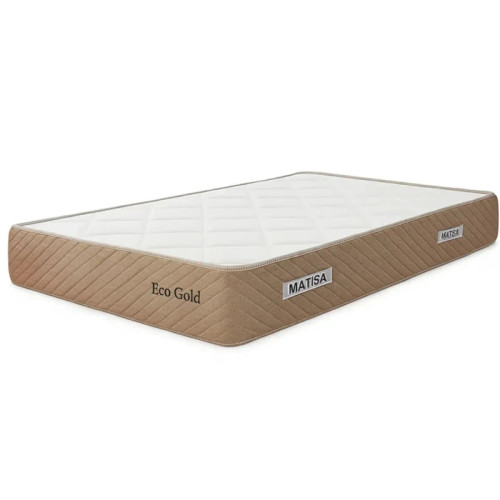 تشک طبی فنری ماتیسا مدل اکو گلد یک نفره سایز 200×120 سانتیمتر