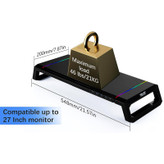 پایه نگهدارنده مانیتور تراست مدل TDESK