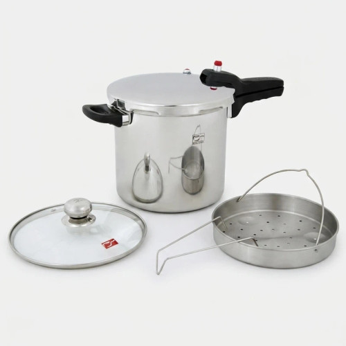 زودپز پارس استیل مدل کف سه لایه گنجایش 7 لیتر(کارتن کالا مستهلک است.)