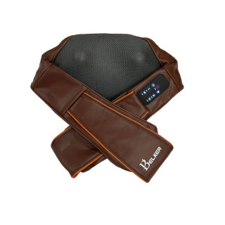 ماساژور برقی گردن و بدن بلکر مدل BL-N03 با ماساژ حرکتی، لرزشی و ضربهای، گرمایش با امواج نوری، طراحی ارگونومیک، ضد خستگی و تسکین درد، قابل استفاده در خودرو و خانه