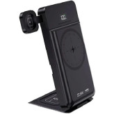 پاوربانک 5 کاره بی سیم 22.5 وات ریمکس مدل RPP-D3 ظرفیت 10000 میلیآمپر ساعت