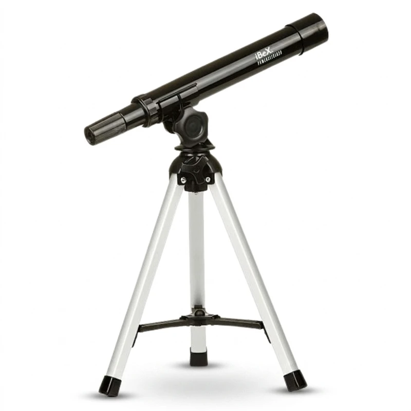 تلسکوپ آیبکس مدل Power Seeker 30، شکستی آپوکروماتیک با دهانه 30 میلی‌متر و بزرگ‌نمایی 25 برابر، دارای مقر سمتی ارتفاعی، چشمی هویگنس 20 میلی‌متری و توان گردآوری نور 18 مرتبه، با قدر حدی 10 و سه‌پایه 30 سانتی‌متری