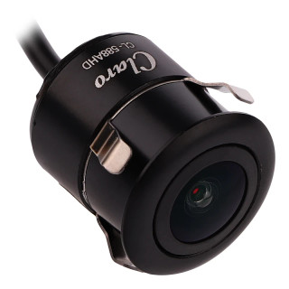 دوربین دنده عقب خودرو کلارو مدل CL-588AHD با وضوح 720P، زاویه دید 120 درجه، دید در شب و قاب نصب دو حالته با سیم کنترل تبدیل تصویر به CVBS