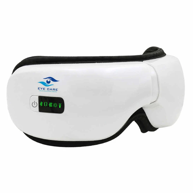 ماساژور چشم برقی PF-001 با ماساژ لرزشی، کیسه هوا، گرمادهی، پد حرارتی، پخش موسیقی بلوتوث و خاموشی خودکار پس از 15 دقیقه