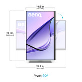مانیتور 27 اینچ بنکیو مدل MA270U