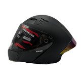 کلاه کاسکت فک متحرک استیل برد مدل SB21 BLACK به همراه طلق اضافه رنگی