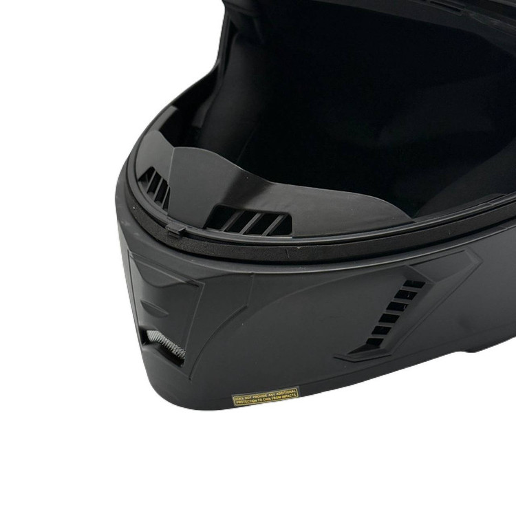 کلاه کاسکت فک متحرک استیل برد مدل SB21 BLACK به همراه طلق اضافه رنگی