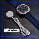 ساعت هوشمند 46 میلی متر وونک مدل VS1 با دو عدد بند سیلیکونی