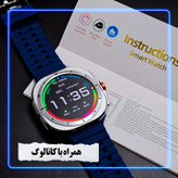 ساعت هوشمند 46 میلی متر وونک مدل VS1 با دو عدد بند سیلیکونی