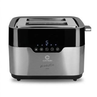 توستر 2 اسلایس سیترون مدل MD410، توان 1200 وات، قطع خودکار، سینی جمعآوری خردهنان و نمایشگر زمان 2 اینچی