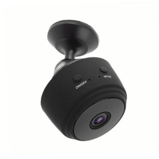 دوربین مداربسته بیسیم کوچک تحت شبکه 2 مگاپیکسل مدل S9QT V380 با لنز 1.7 میلیمتری، دید در شب تا 5 متر، باتری داخلی 2 ساعته، میکروفن و شیار کارت حافظه تا 128 گیگابایت و پایه آهنربایی