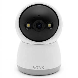 دوربین امنیتی تحت شبکه داخلی وونک مدل M2-3mp با اتصال بیسیم Wi-Fi، چرخش 360 درجه، تشخیص حرکت و مکالمه دوطرفه