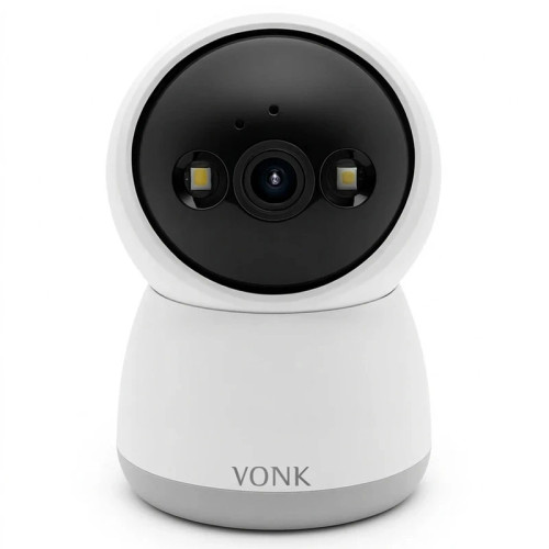 دوربین امنیتی تحت شبکه داخلی وونک مدل M2-3mp با اتصال بیسیم Wi-Fi، چرخش 360 درجه، تشخیص حرکت و مکالمه دوطرفه