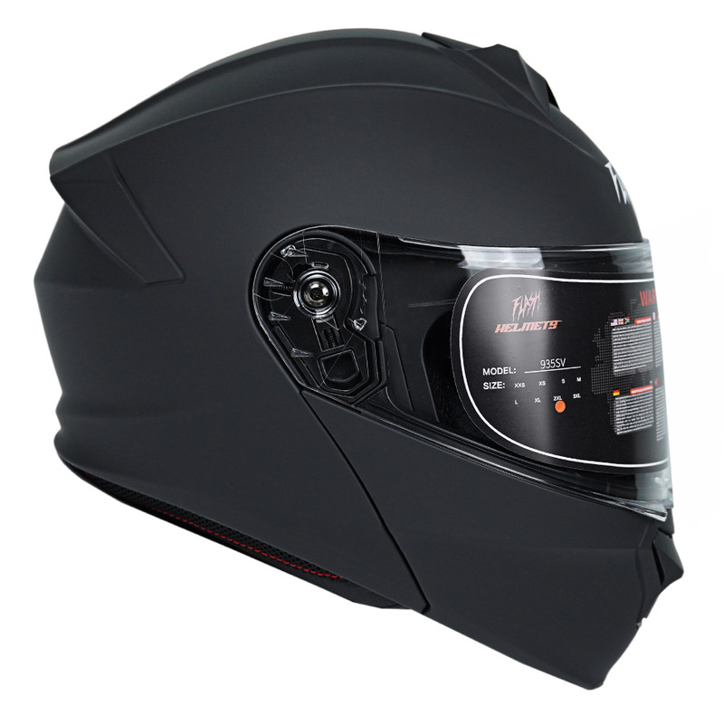 کلاه کاسکت فک متحرک فلش مدل 935sv black/matt